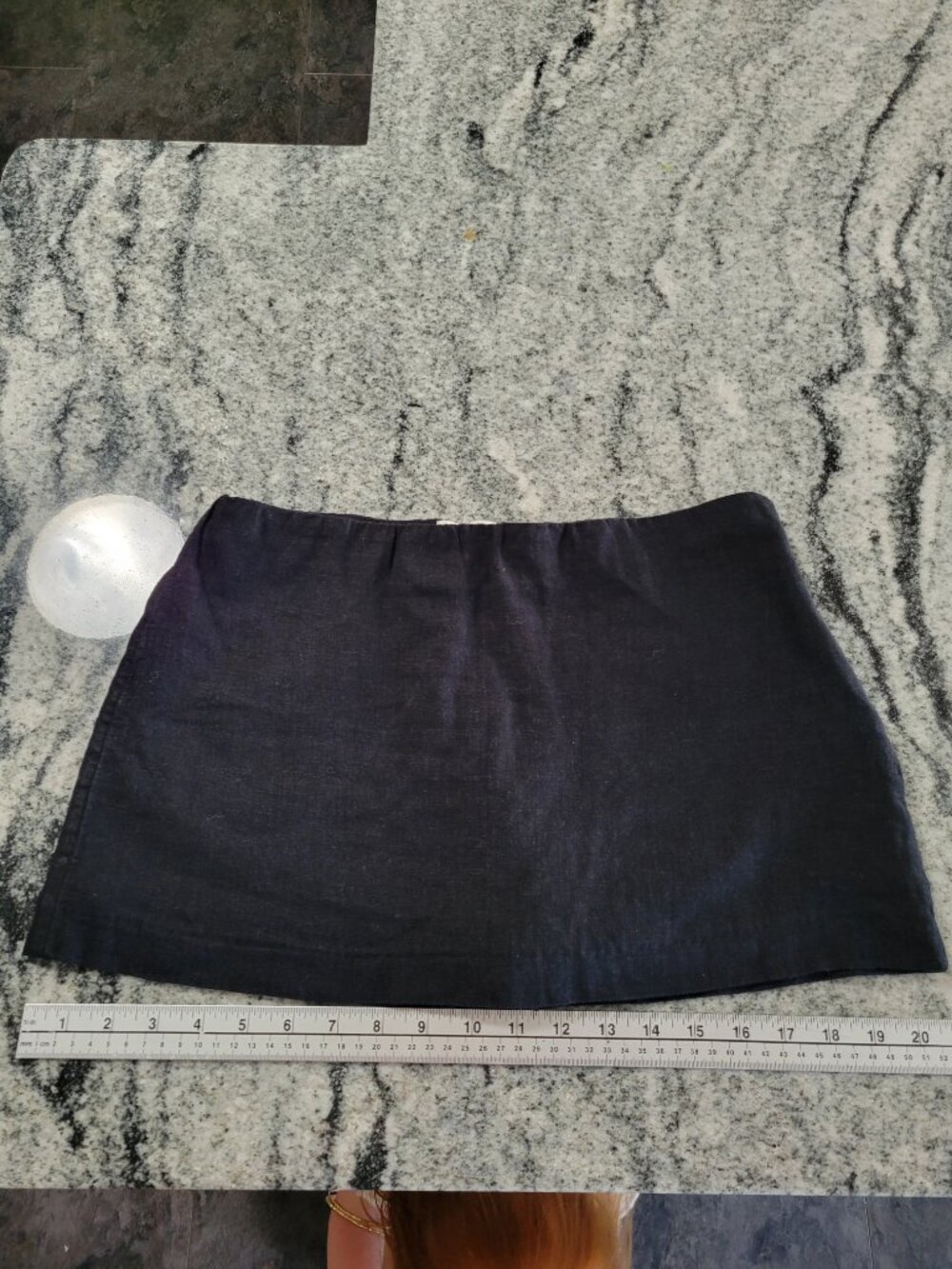 Linen Mini Skort - Picture 5 of 6